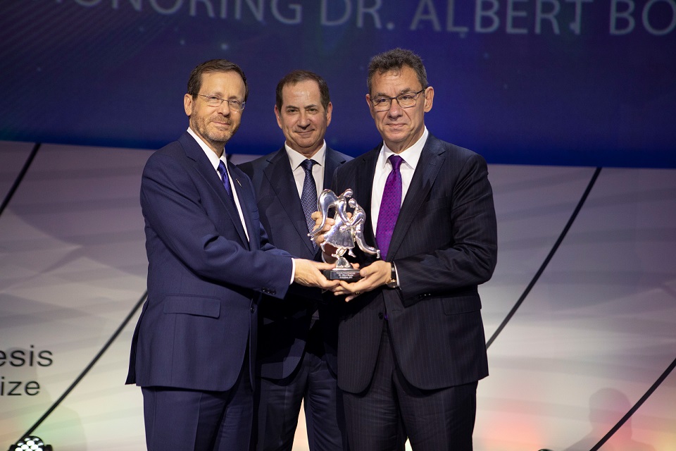 Dr. Albert Bourla's Genesis Prize Ceremony