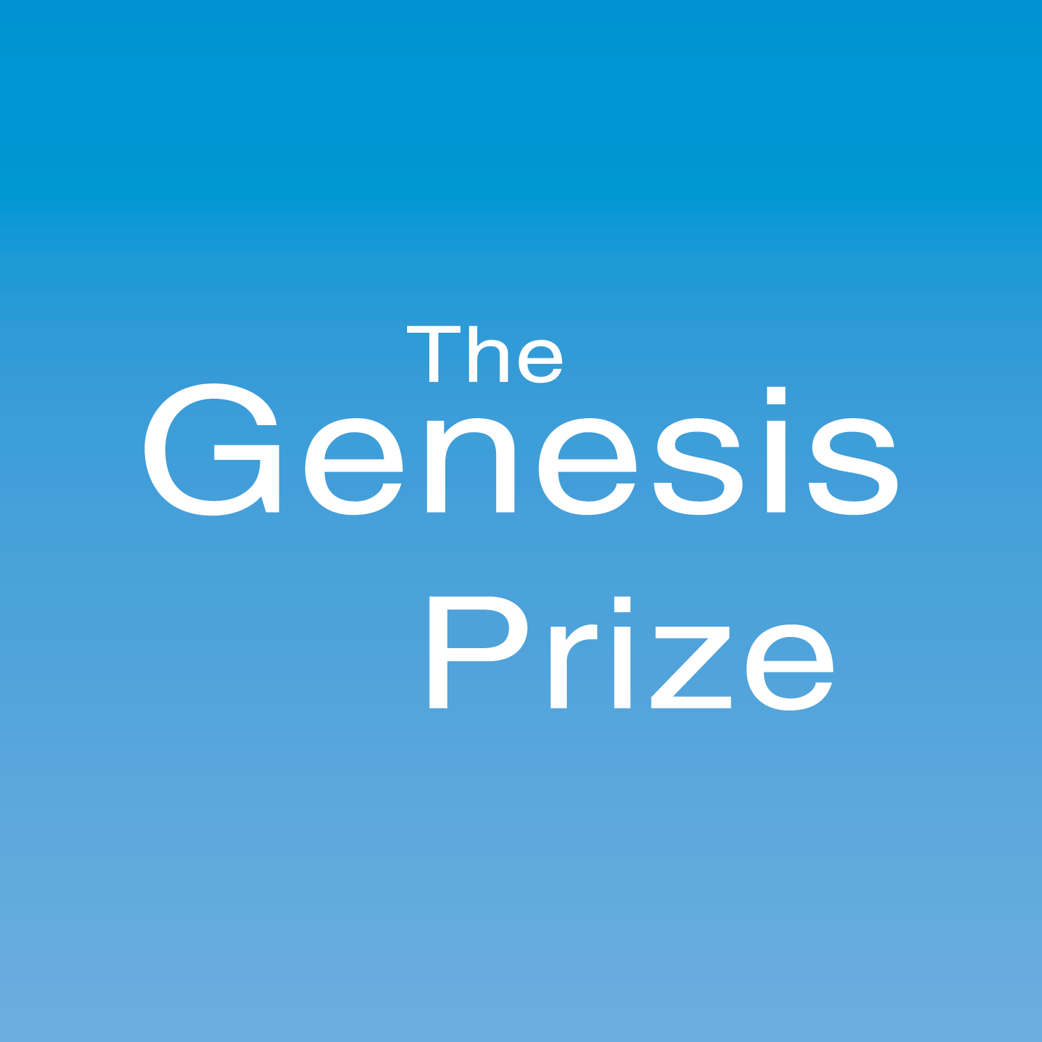 The Genesis Prize