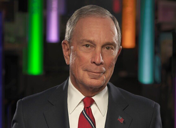 2014 Genesis Prize Laureate Michael Bloomberg addresses a gathering of business and education professionals in 2012