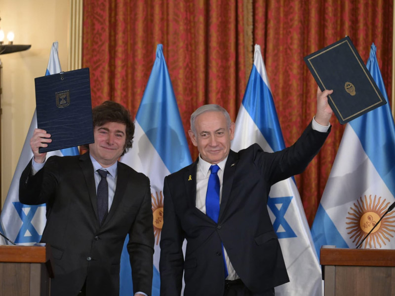 Netanyahu and Milei Sign Historic Isaac Accords